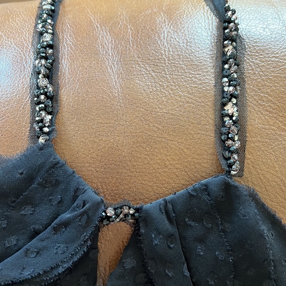 BCBG Maxazria black halter dress - Picture 5 of 7